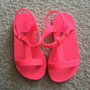 Pink Gap Toddler Jelly Sandals